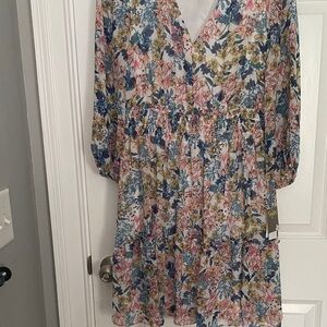 Taylor Floral Multicolor Dress